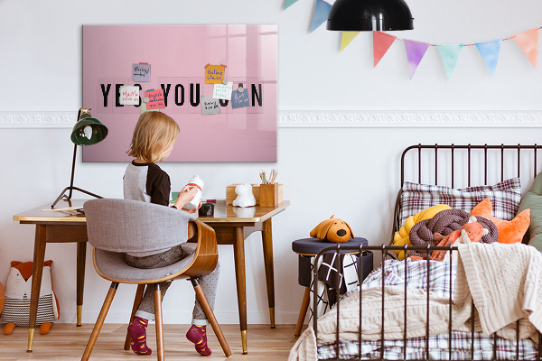 Magnetic dry erase board An inspiring space for self-expression