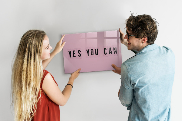 Magnetic dry erase board An inspiring space for self-expression