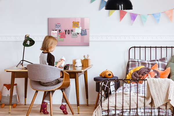 Magnetic dry erase board An inspiring space for self-expression
