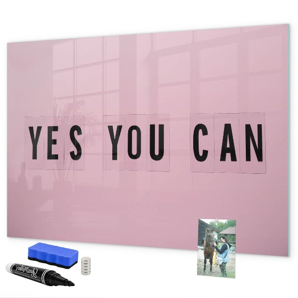 Magnetic dry erase board An inspiring space for self-expression