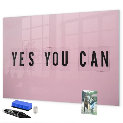 Magnetic dry erase board An inspiring space for self-expression
