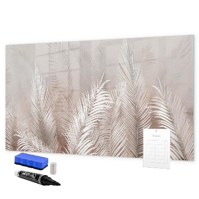 Dry erase board magnetic Stylish board for photos and notes