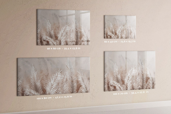 Dry erase board magnetic Stylish board for photos and notes