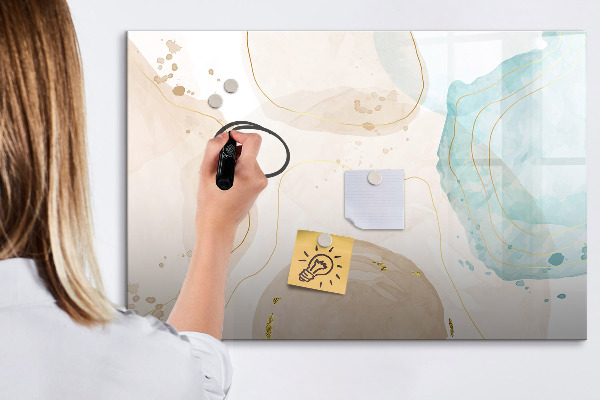Magnetic dry erase board Creative photo display board