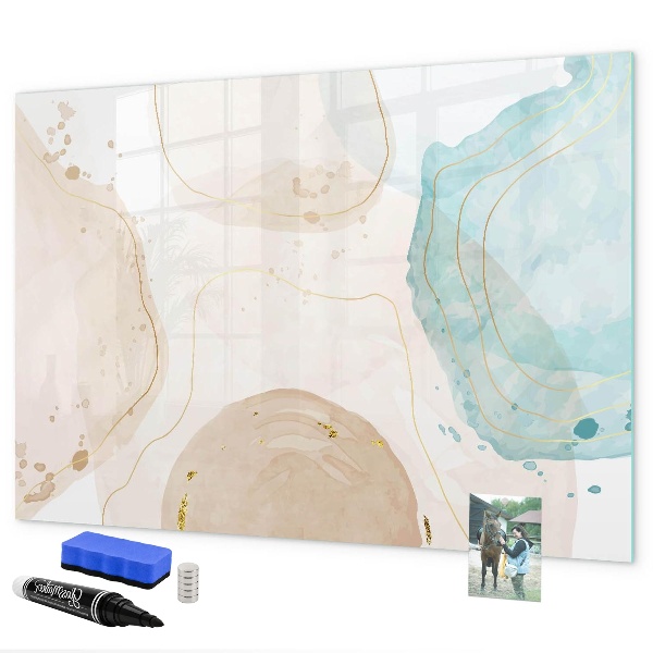 Magnetic dry erase board Creative photo display board