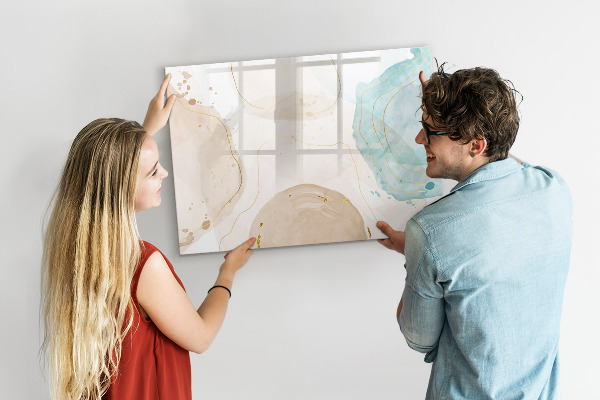Magnetic dry erase board Creative photo display board