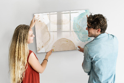 Magnetic dry erase board Creative photo display board