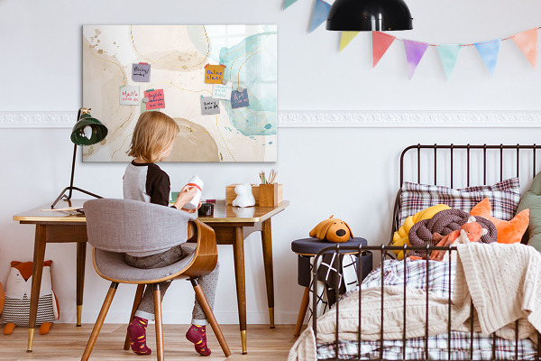 Magnetic dry erase board Creative photo display board