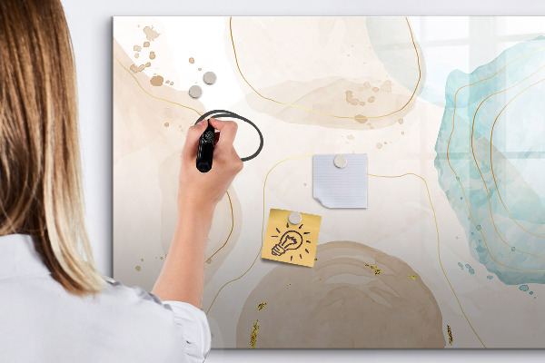 Magnetic dry erase board Creative photo display board
