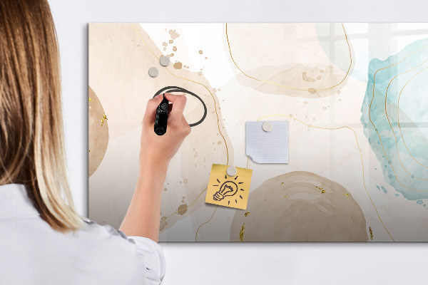 Magnetic dry erase board Creative photo display board