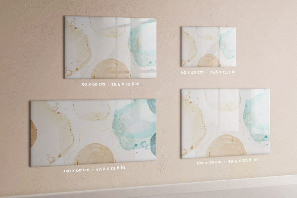 Magnetic dry erase board Creative photo display board