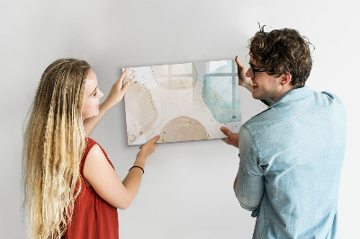Magnetic dry erase board Creative photo display board