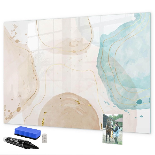 Magnetic dry erase board Creative photo display board