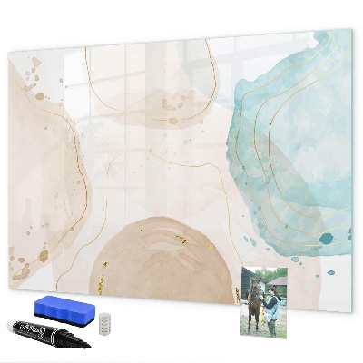 Magnetic dry erase board Creative photo display board