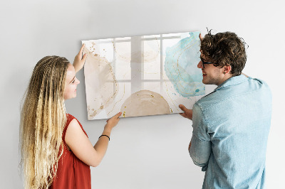 Magnetic dry erase board Creative photo display board