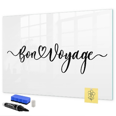 Magnetic dry erase board A creative space for memories and photos