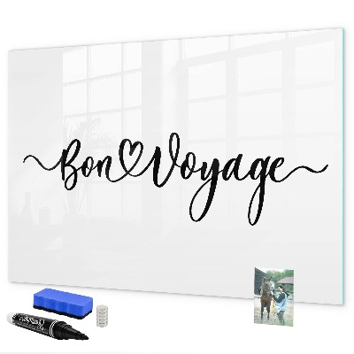 Magnetic dry erase board A creative space for memories and photos