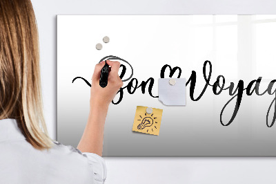 Magnetic dry erase board A creative space for memories and photos