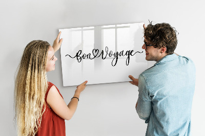 Magnetic dry erase board A creative space for memories and photos