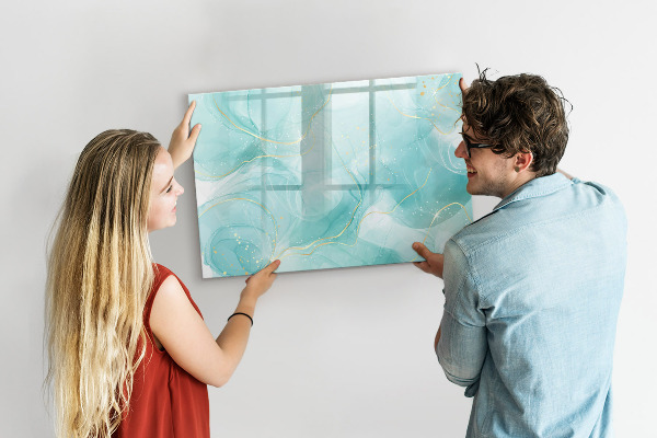 Dry erase board magnetic A colorful board for photos and notes