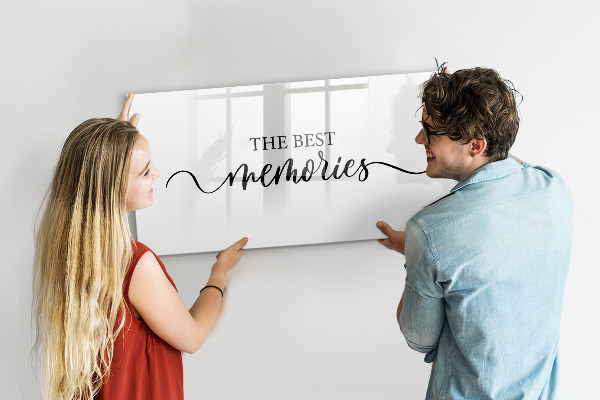 Magnetic dry erase board The best moments of your life