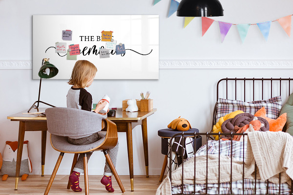 Magnetic dry erase board The best moments of your life