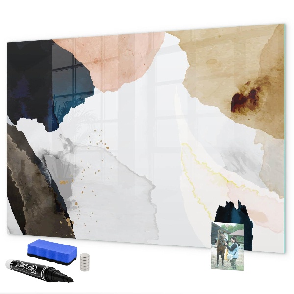 Dry erase board magnetic A creative space for presenting photos