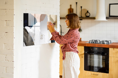 Dry erase board magnetic A creative space for presenting photos