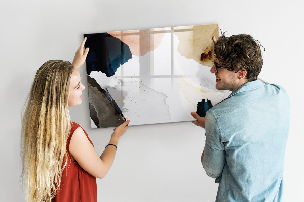Dry erase board magnetic A creative space for presenting photos