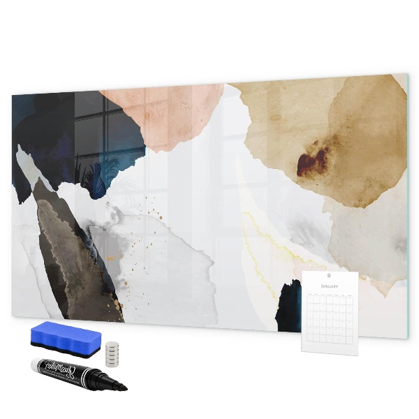 Dry erase board magnetic A creative space for presenting photos