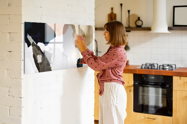 Dry erase board magnetic A creative space for presenting photos