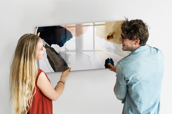 Dry erase board magnetic A creative space for presenting photos