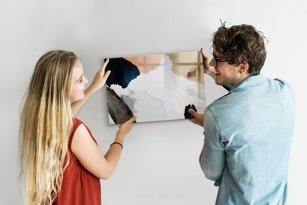 Dry erase board magnetic A creative space for presenting photos