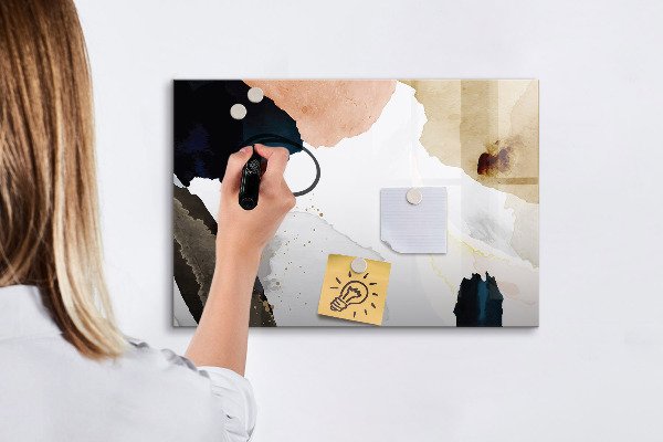 Dry erase board magnetic A creative space for presenting photos