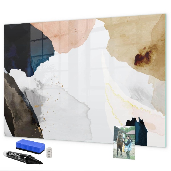 Dry erase board magnetic A creative space for presenting photos