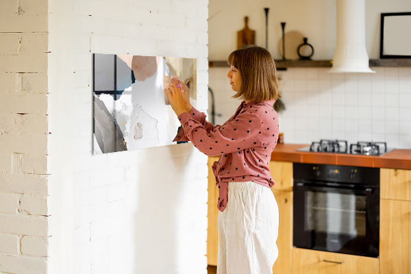 Dry erase board magnetic A creative space for presenting photos
