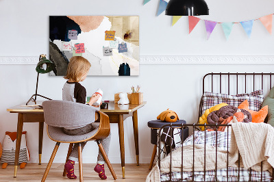 Dry erase board magnetic A creative space for presenting photos