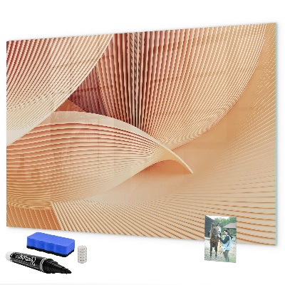 Magnetic dry erase board Modern photo display board