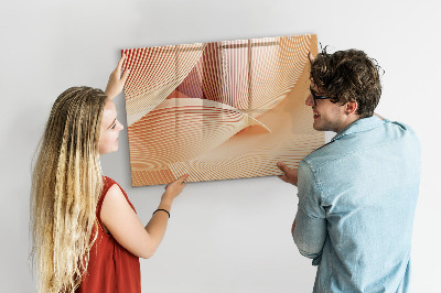 Magnetic dry erase board Modern photo display board