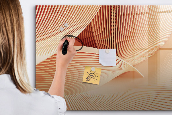 Magnetic dry erase board Modern photo display board