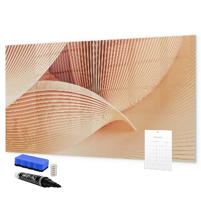 Magnetic dry erase board Modern photo display board