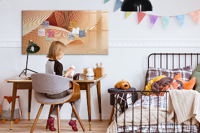Magnetic dry erase board Modern photo display board