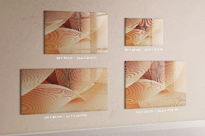 Magnetic dry erase board Modern photo display board