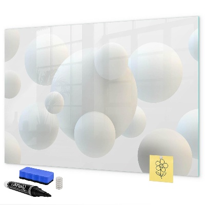 Magnetic dry erase board Space for memories and notes