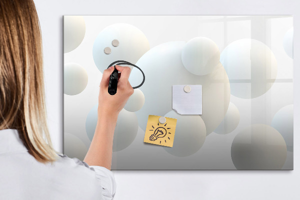 Magnetic dry erase board Space for memories and notes