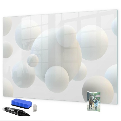 Magnetic dry erase board Space for memories and notes