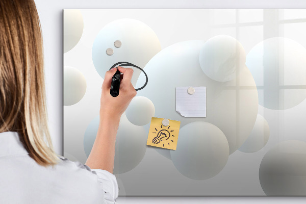 Magnetic dry erase board Space for memories and notes