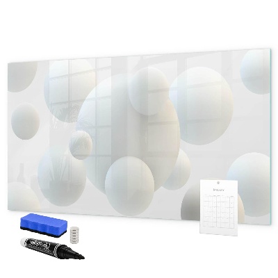 Magnetic dry erase board Space for memories and notes