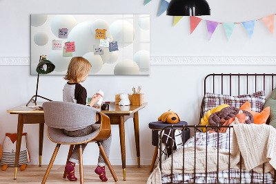Magnetic dry erase board Space for memories and notes