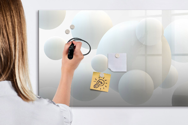 Magnetic dry erase board Space for memories and notes